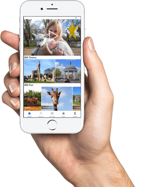 BreckWorld app in action